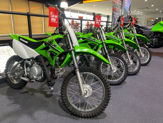 LAYBY YOUR KIDS KAWASAKI FUNBIKE NOW FOR CHRISTMAS!