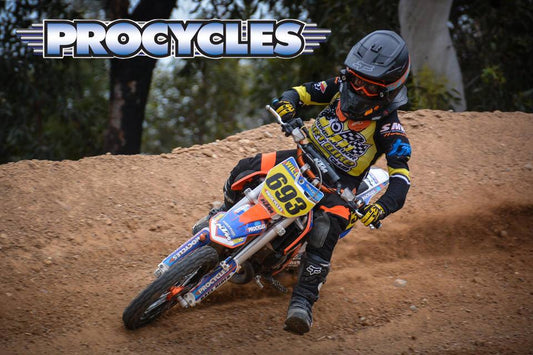 PROCYCLES RACE RIDERS SCORE AT NSW OFF-ROAD TITLES.