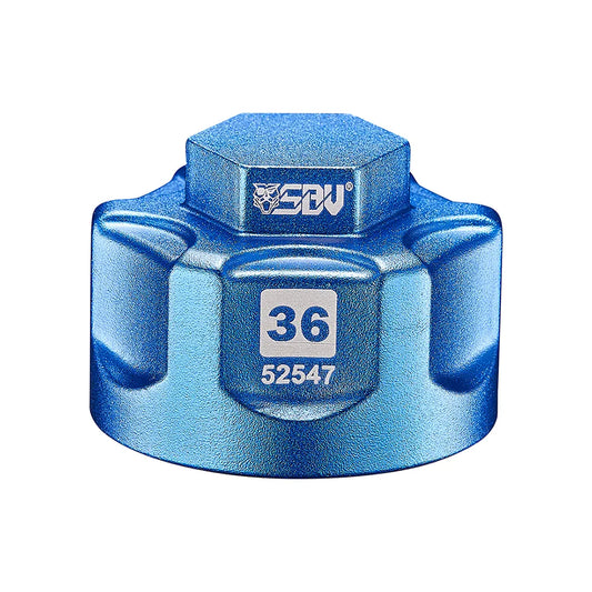 SBV TOOLS 1/2″ Dr. Aluminum Socket – 36mm 12-Point