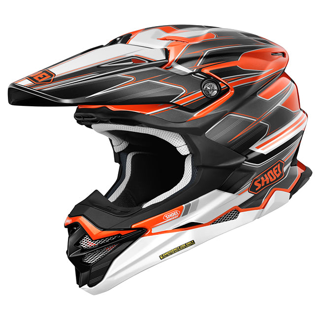 latest shoei helmets australia Helmet VFX-WR06 Sparkle (Black/Orange) Length:Spinning - 7'2