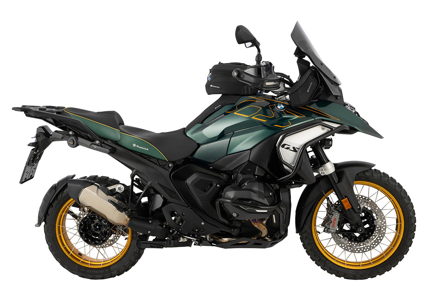 Passenger Seat AKTIVKOMFORT with Smart Plug & Play seat heating R 1300 GS - Queens-Edition - standard - green gold