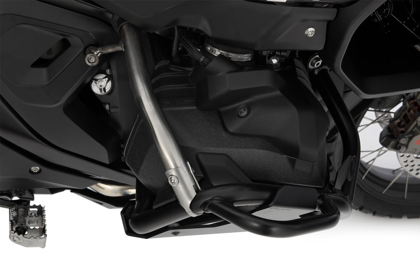 reinforcement bar for the original engine protection bar R 1300 GS and GS Adventure - stainless steel