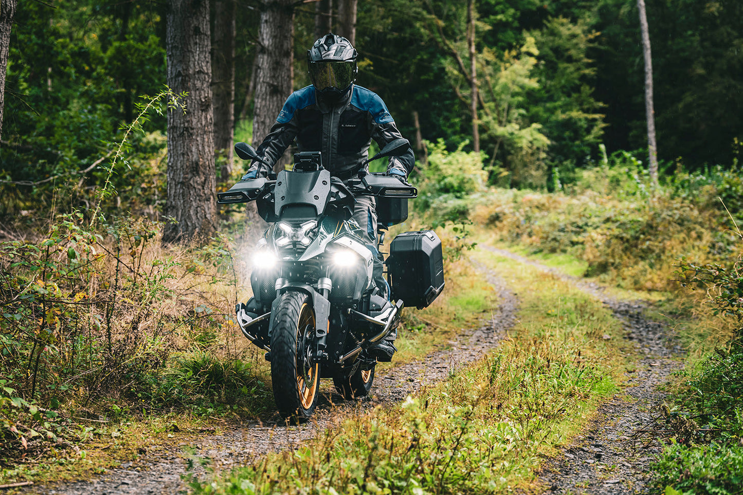 indicator and hand guard bars R 1300 GS and GS Adventure ULTIMATE - front - black