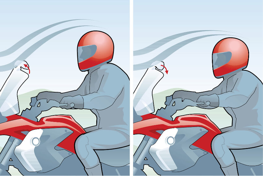 Wunderlich Vario ERGO screen deflector smoked grey