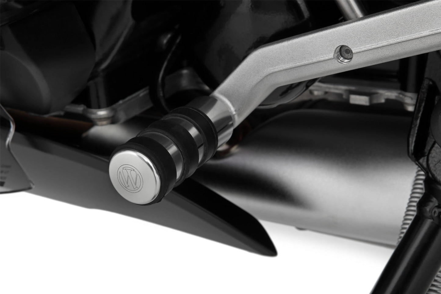 gear / brake lever enlargement Touring - silver - Piece