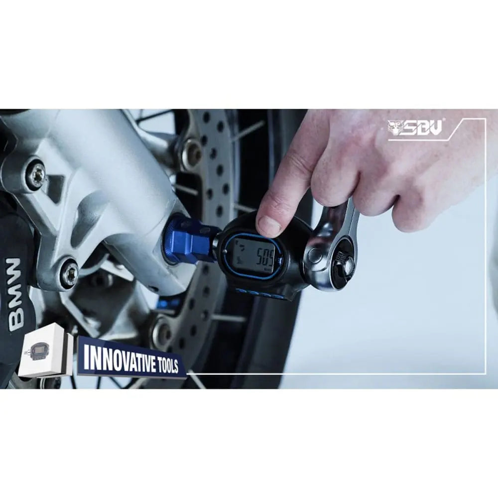 SBV TOOLS 3/8” Digital Torque Adapter, 4-203 Nm / 3-150 ft-lbs