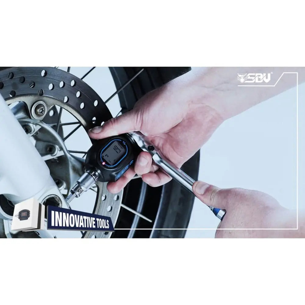 SBV TOOLS 3/8” Digital Torque Adapter, 4-203 Nm / 3-150 ft-lbs