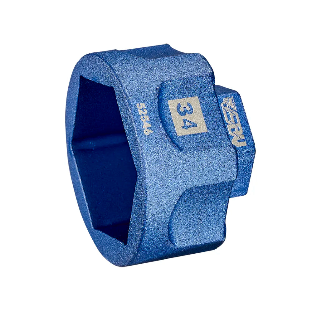 SBV TOOLS 3/8″ Dr. Aluminum Socket – 34mm 6-Point