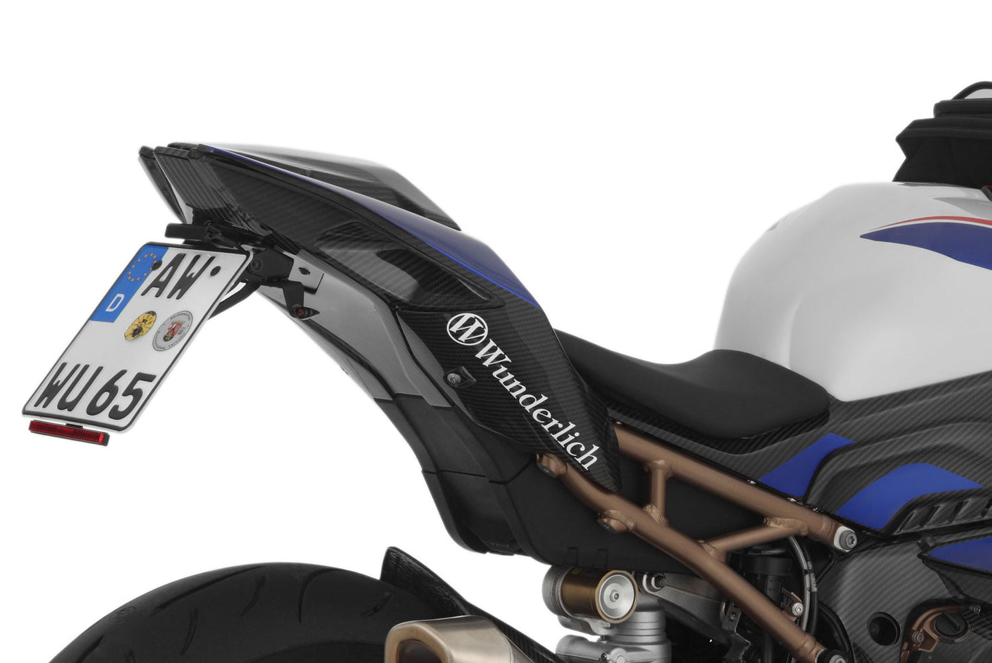 TRACKDAY licence plate holder - black