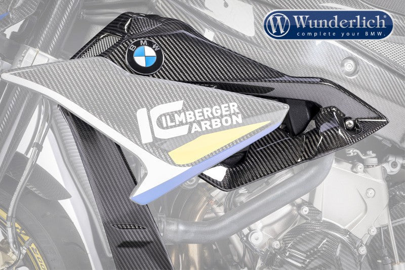 Water cooler cladding S1000 R (2017-) - left - carbon