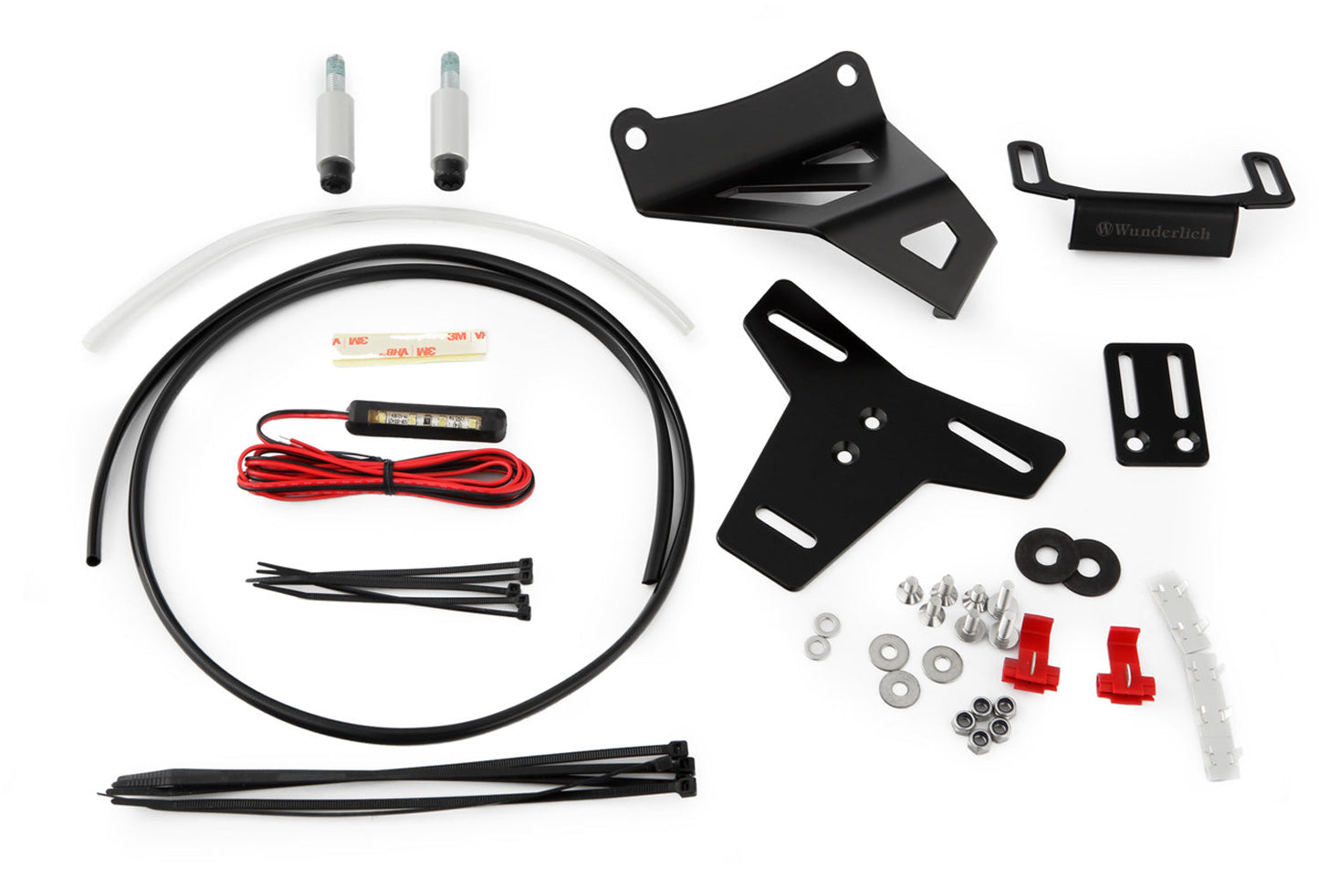 Wunderlich Number Plate Holder LOW R12 - black