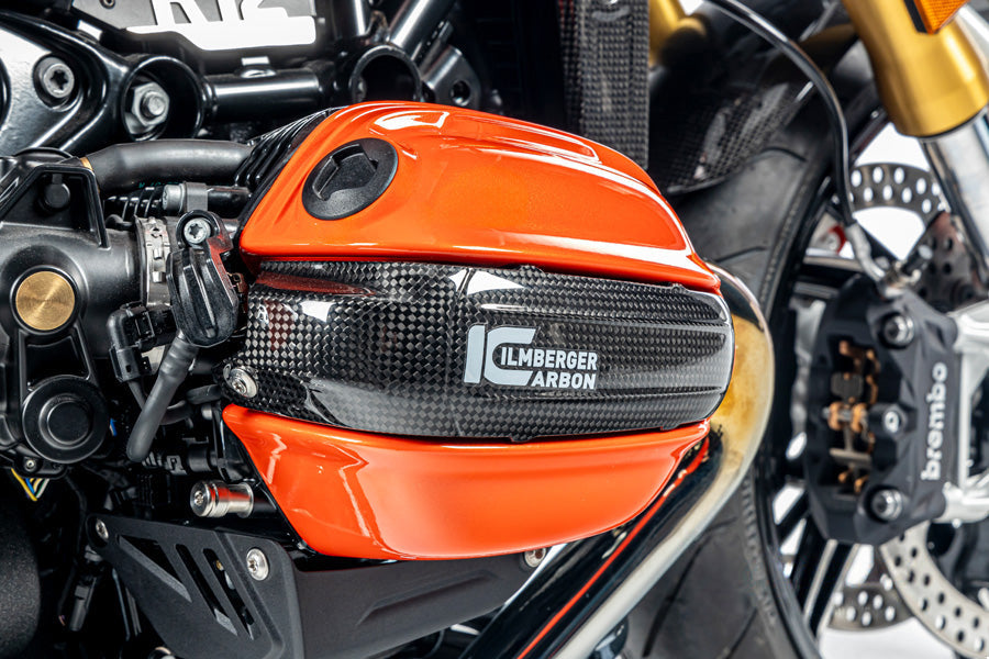 Ilmberger Spark Plug Connector Cover BMW R 12 NineT - right - carbon