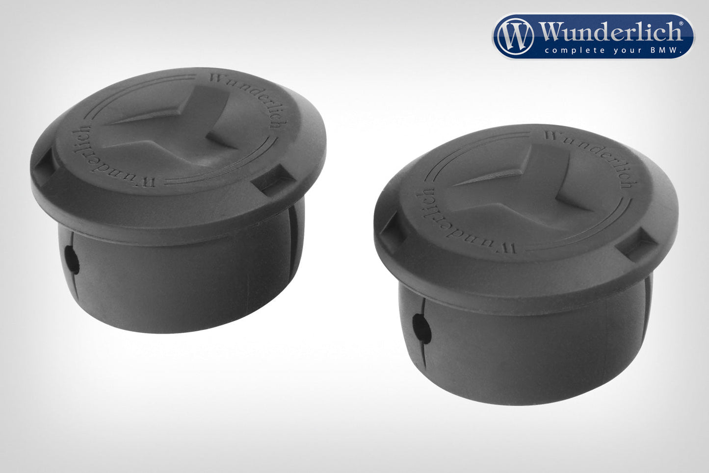 Wunderlich cover caps for case carrier - Set - black