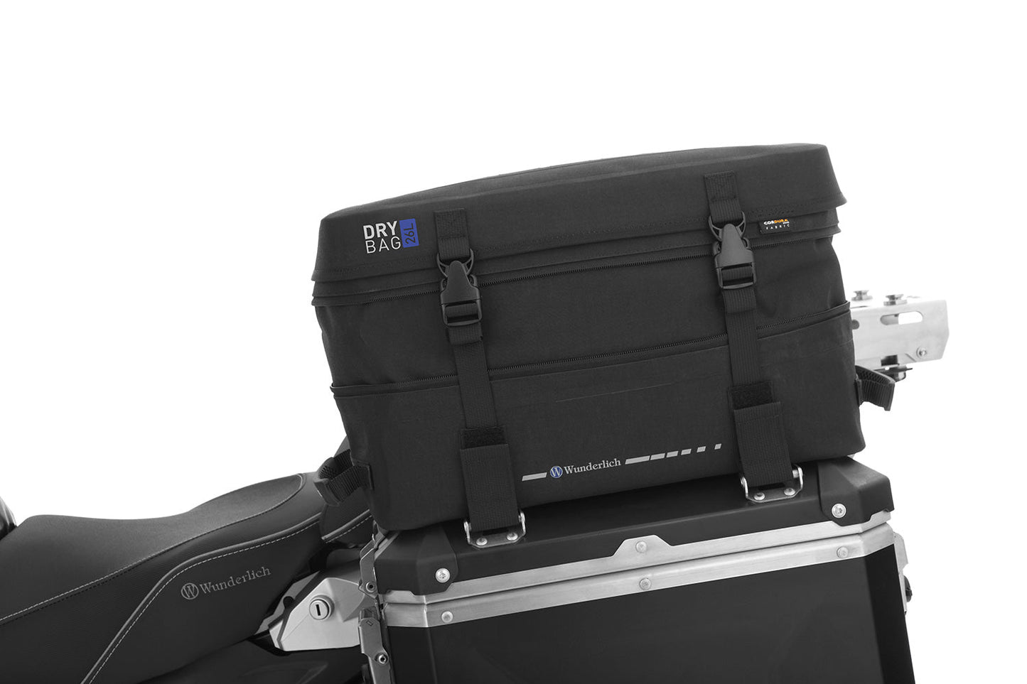 case top bags black »ELEPHANT« DRYBAG - left and right - black