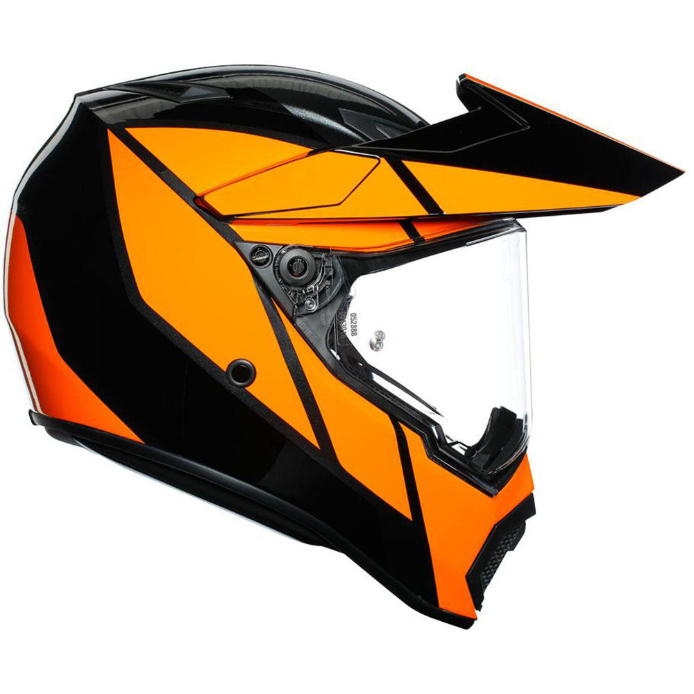 AGV AX9 - TRAIL GUNMETAL/ORANGE