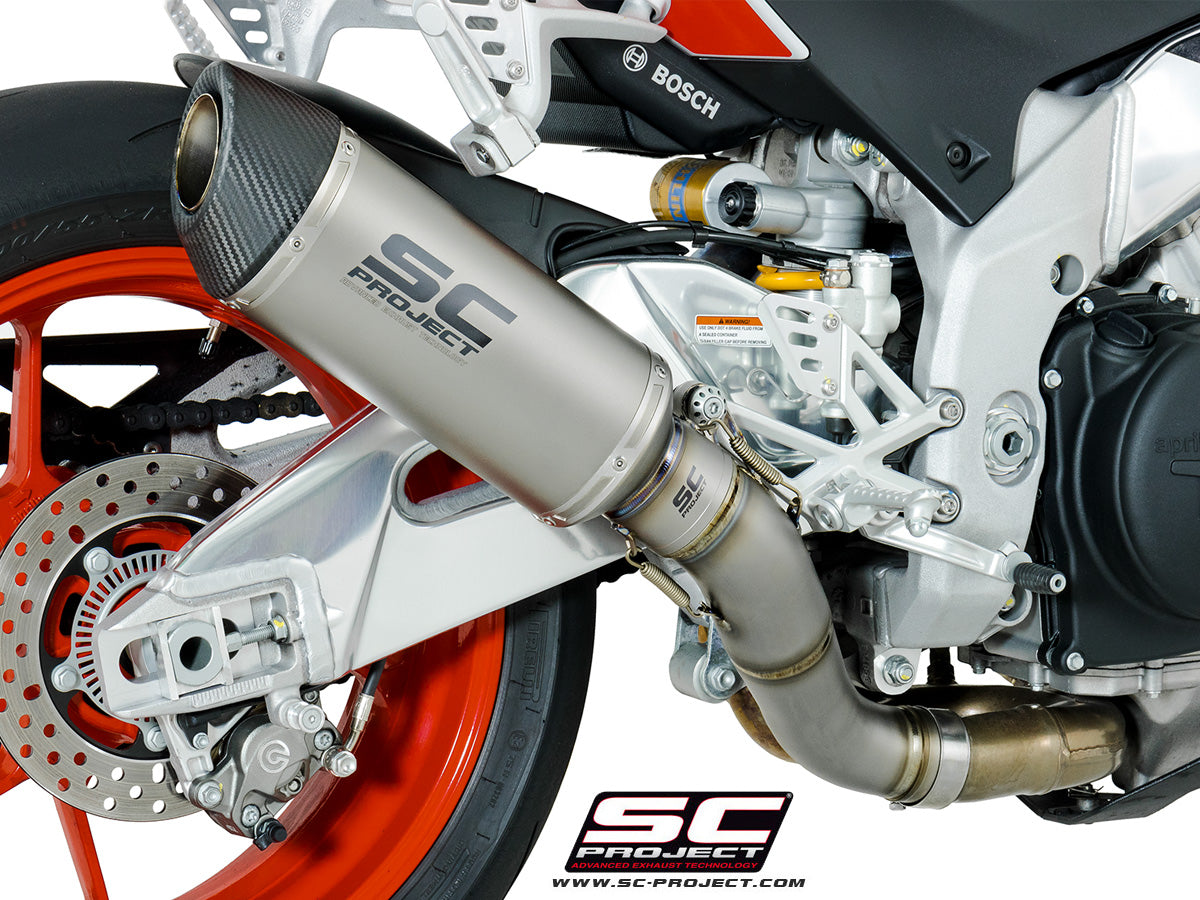 APRILIA TUONO V4 1100/FACTORY/RR 17-20 - OVAL RACING MUFFLER