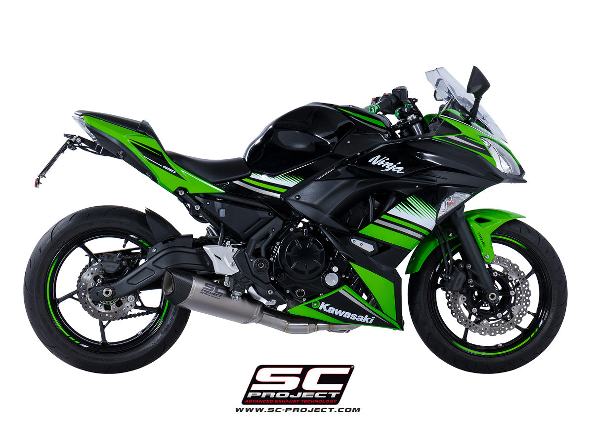 KAWASAKI NINJA 650 - Z650 (2021 -) FULL EXHAUST SYSTEM 2-1