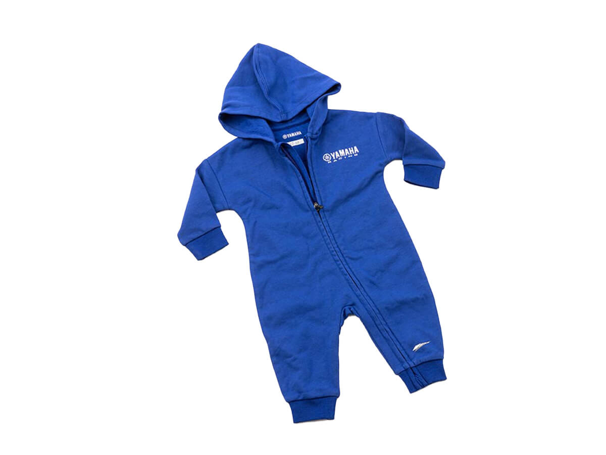 Yamaha Racing Hooded Baby Jumpsuit