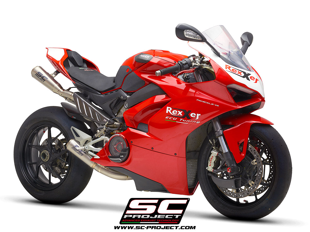 DUCATI PANIGALE V4 - V4 S 2019-2020 - FULL EXHAUST SYSTEM 4-2