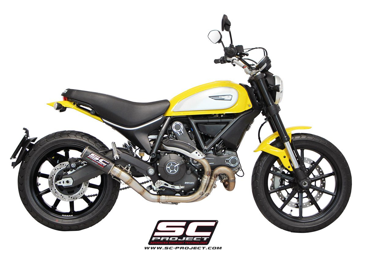 DUCATI SCRAMBLER 800 2015 - 2016/MONSTER 659 2017-2022 - CR-T MUFFLER