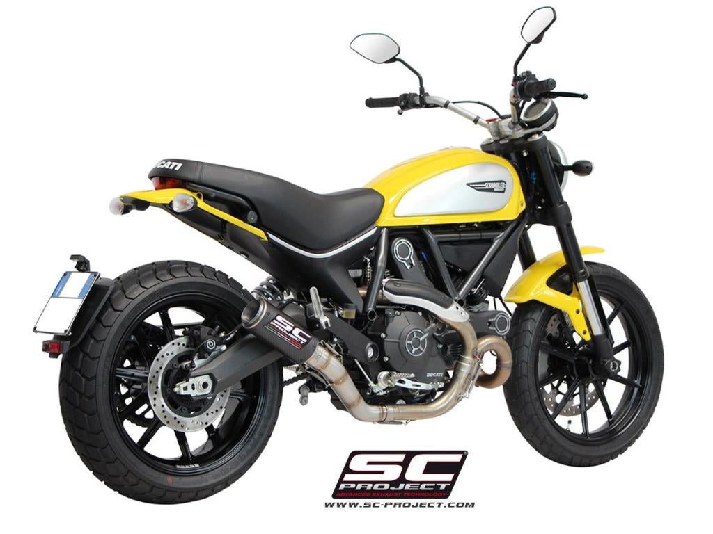 DUCATI SCRAMBLER 800 2015 - 2016/MONSTER 659 2017-2022 - CR-T MUFFLER