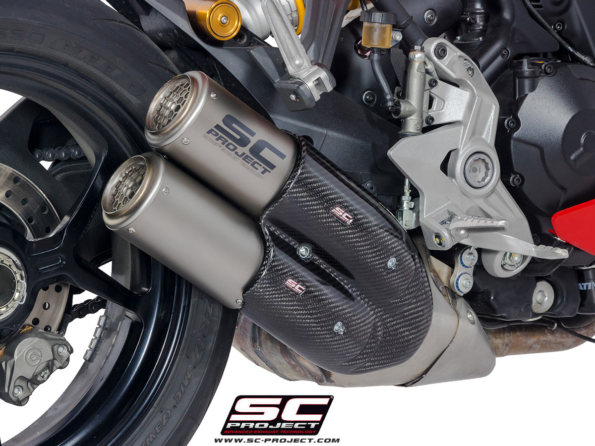 DUCATI SUPERSPORT 939 2017 - 2020 - TWIN CR-T MUFFLER