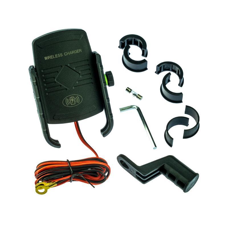 MotoPlug PHONE HOLDER WITH WIRELESS CHARGER