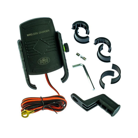 MotoPlug PHONE HOLDER WITH WIRELESS CHARGER