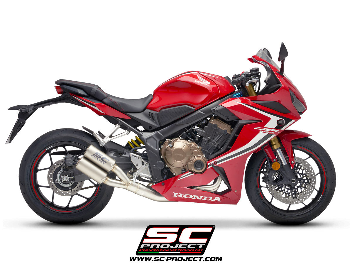 HONDA CBR650R (2019-2023) - FULL EXHAUST SYSTEM 4-1-2