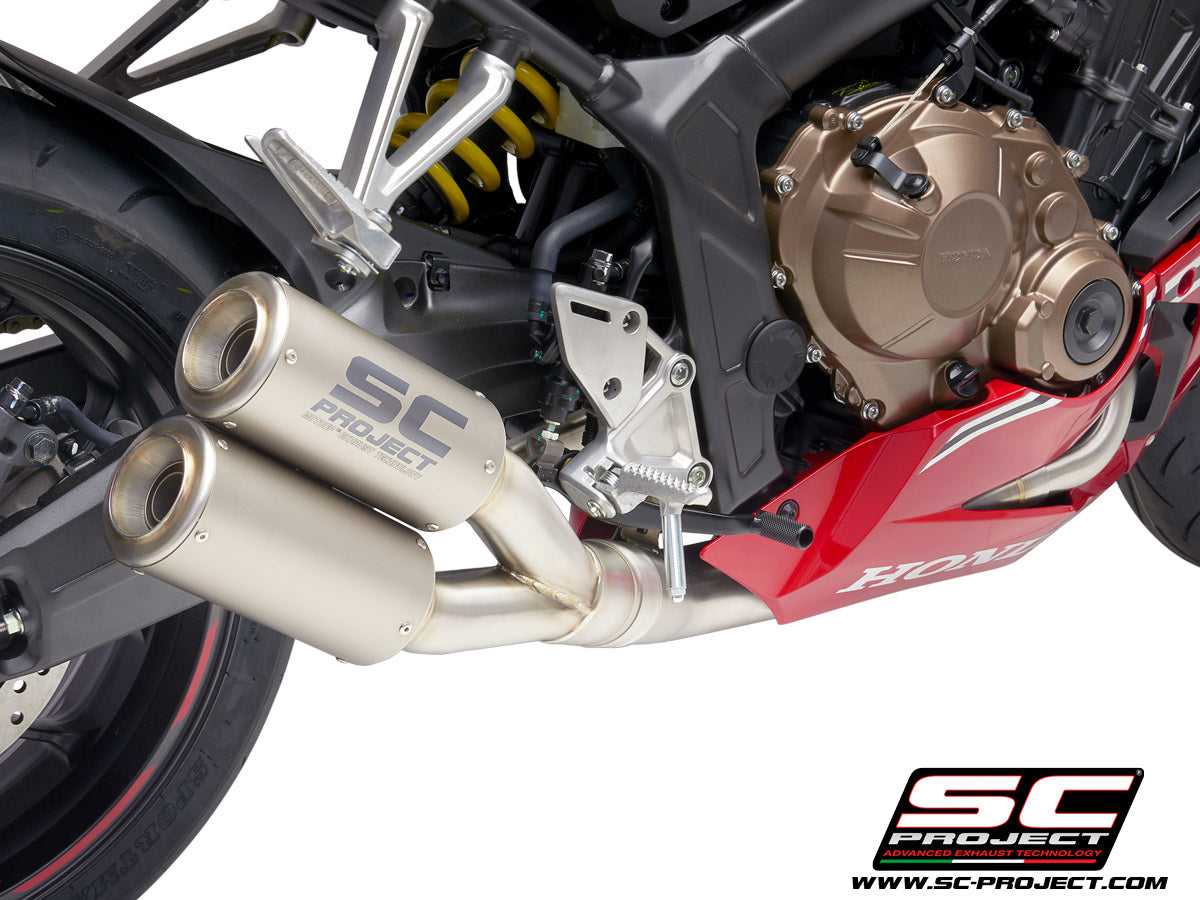 HONDA CBR650R (2019-2023) - FULL EXHAUST SYSTEM 4-1-2