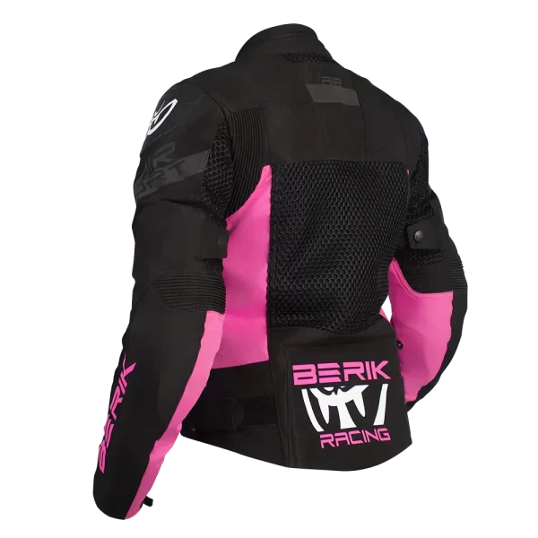 BERIK 4 SEASONS LADIES JACKET (BLACK / PINK)