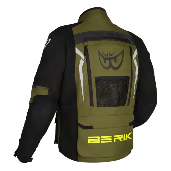 BERIK TRANSFORMER JACKET (BLACK / GREEN)