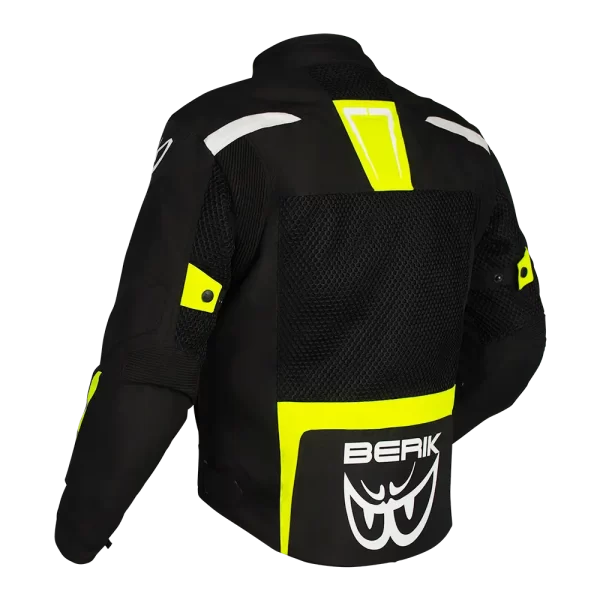 BERIK 4 SEASONS JACKET (BLACK / HI-VIZ)