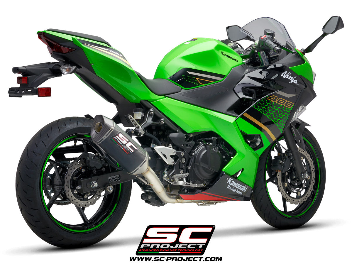 KAWASAKI NINJA 400 - Z400 (2018 - 2023) - FULL EXHAUST SYSTEM 2-1