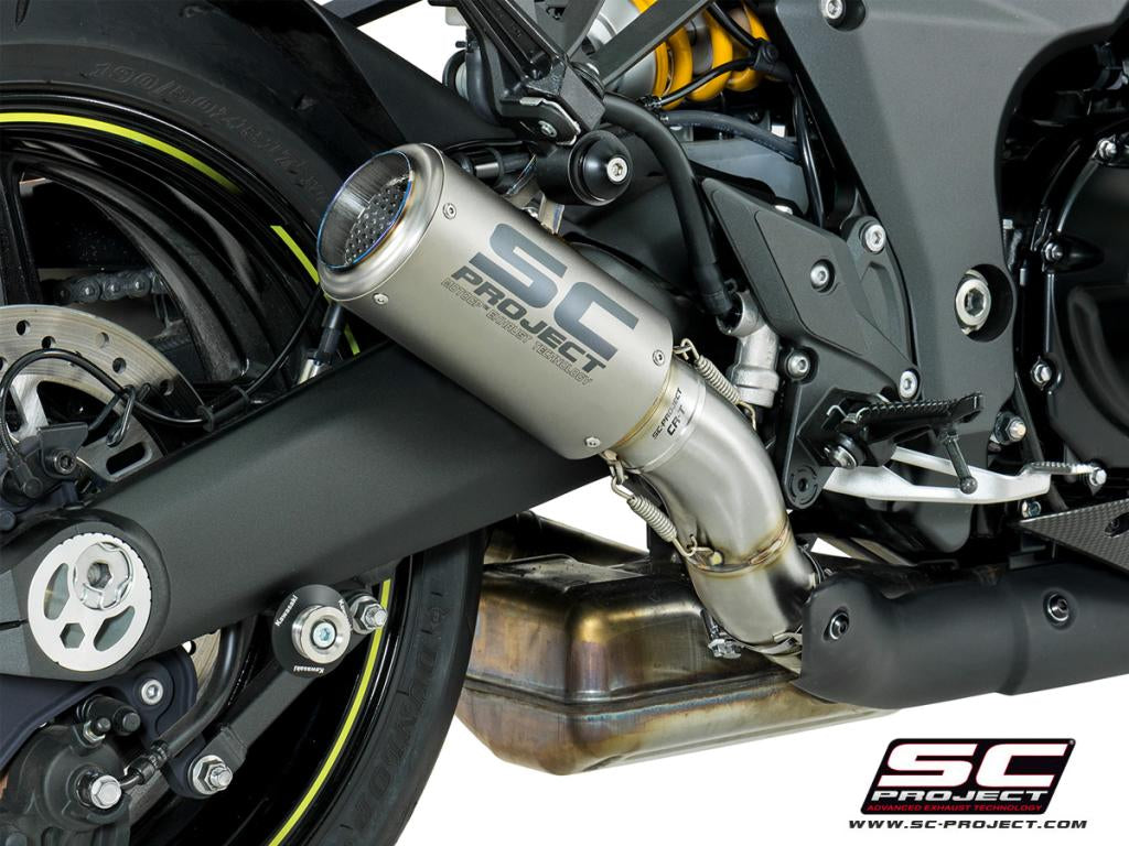 KAWASAKI Z 1000 (2017 - 2020) - PAIR OF CR-T MUFFLERS