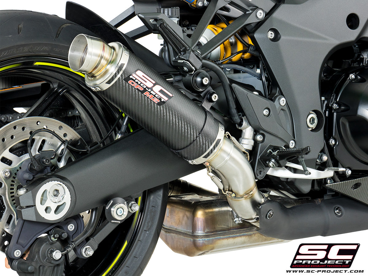 KAWASAKI Z 1000 (2017 - 2020) - PAIR OF GP-M2 MUFFLERS