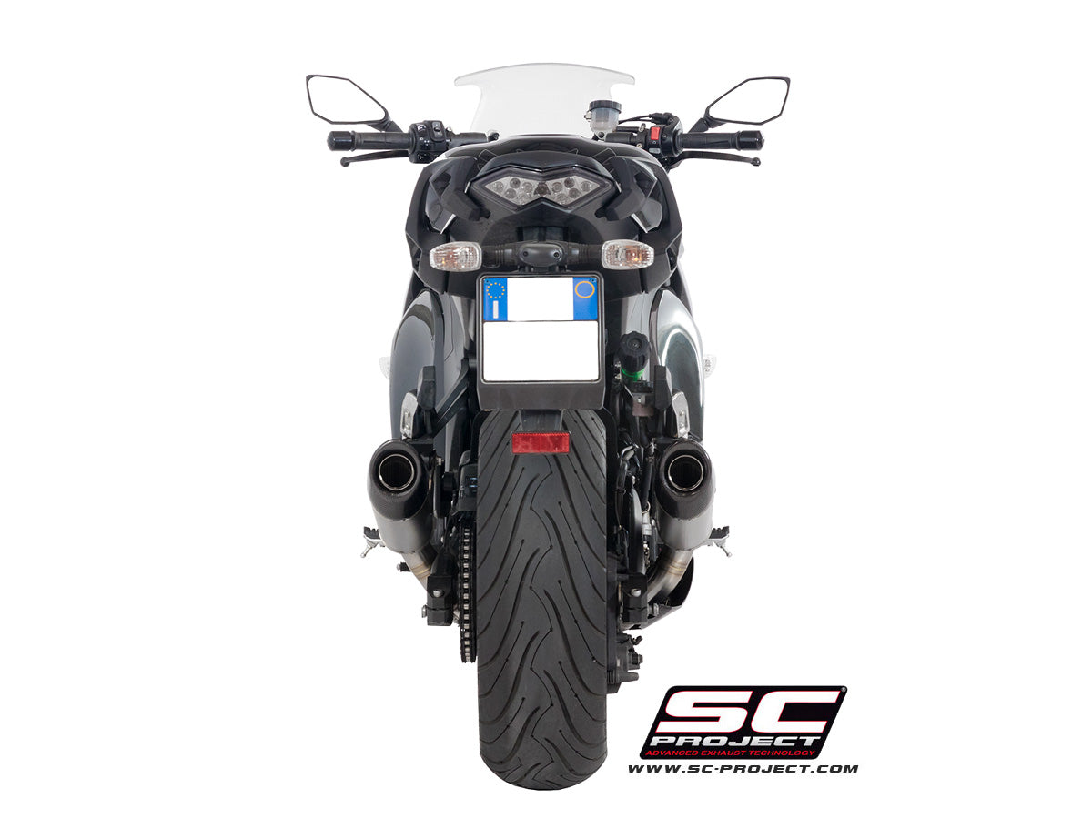 KAWASAKI Z 1000 SX (2017 - 2020) - PAIR OF CONICAL MUFFLERS