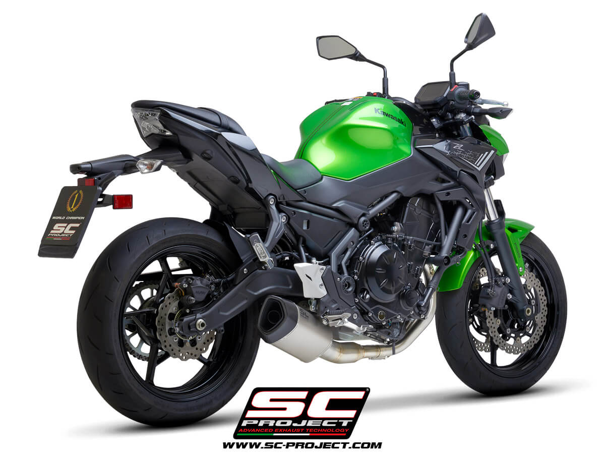 KAWASAKI NINJA 650 - Z650 (2021 -) FULL EXHAUST SYSTEM 2-1