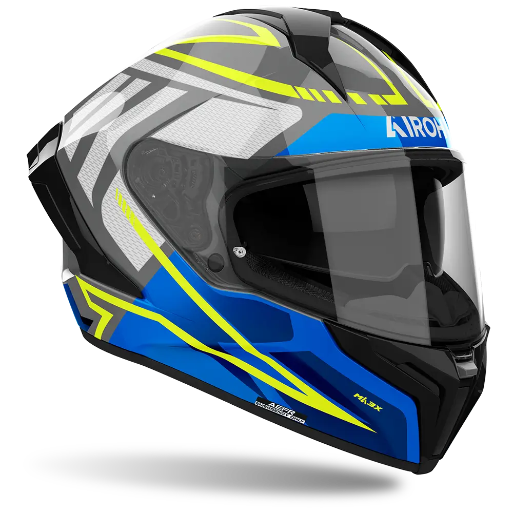 AIROH MATRYX RIDER BLUE GLOSS