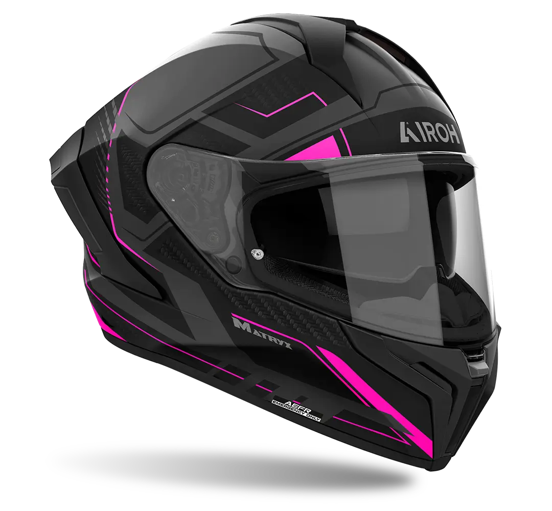 AIROH MATRYX ROCKET PINK MATT