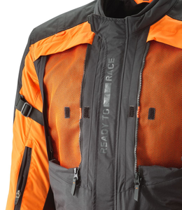 KTM Terra Adventure V2 Jacket (Black/Orange)
