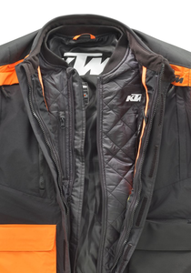 KTM Terra Adventure V2 Jacket (Black/Orange)