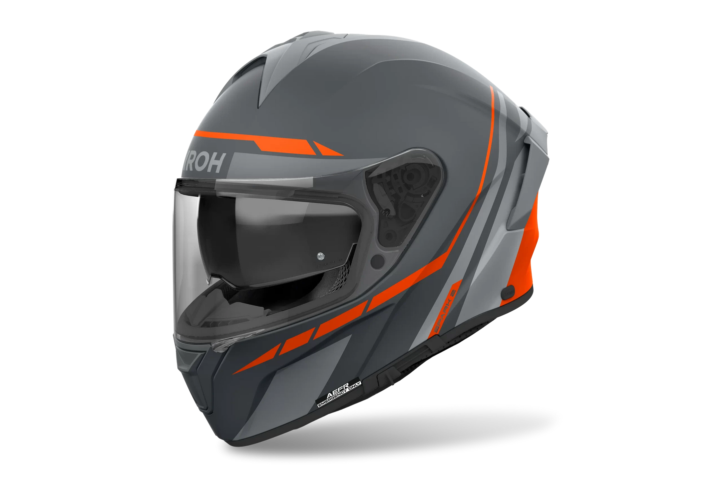 AIROH SPARK 2 SPINNER ORANGE MATT HELMET