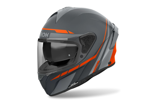 AIROH SPARK 2 SPINNER ORANGE MATT HELMET