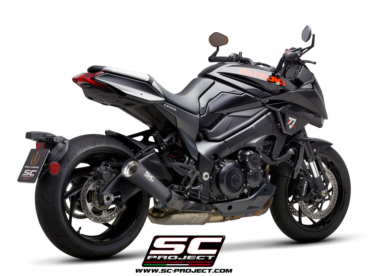 SUZUKI KATANA 19 - 20 - METAL BLACK MUFFLER