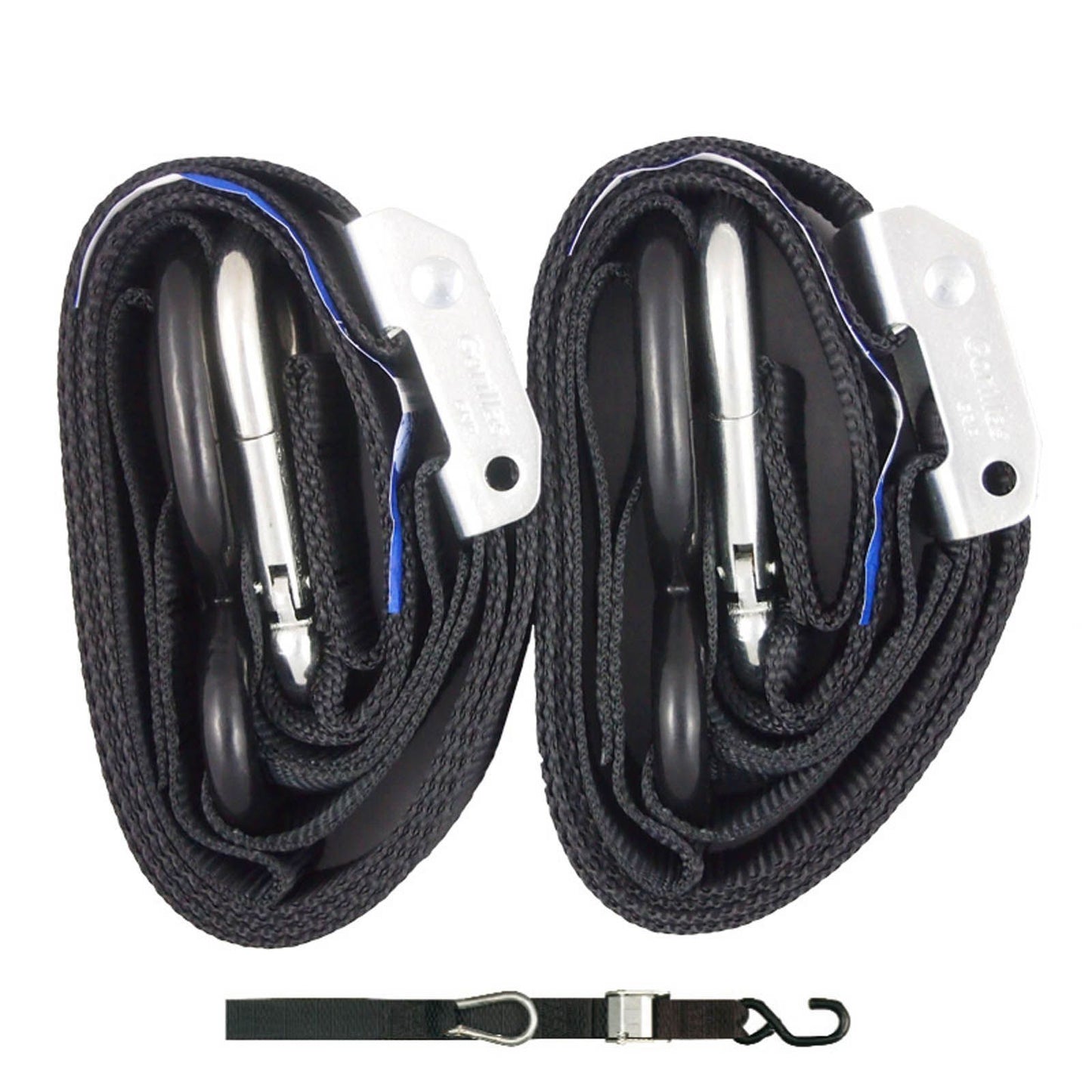 GORILLAS GRIP TIE DOWN 38MM S/HK BLK/BLK LOOP