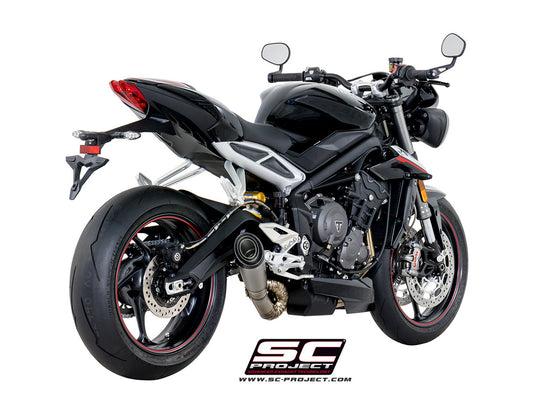 TRIUMPH STREET TRIPLE 765 S/R/RS - 17-19 - S1 MUFFLER