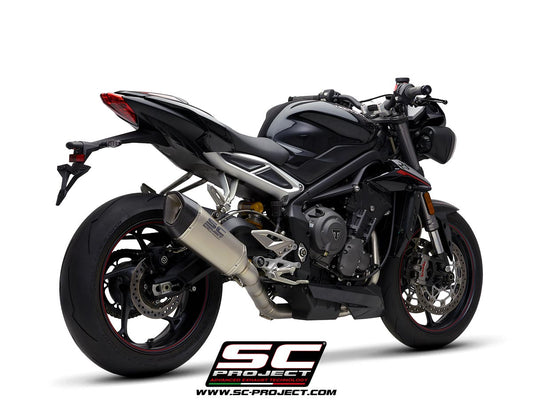 TRIUMPH STREET TRIPLE 765 S/R/RS 20-22 - FULL EXHAUST SYSTEM 3-1