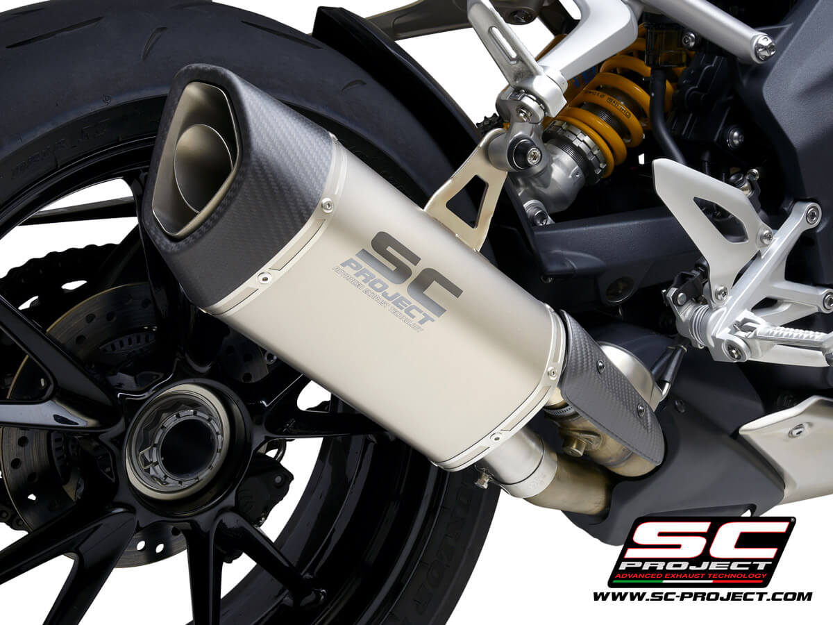 TRIUMPH SPEED TRIPLE 1200 RS/RR 21-24 - SC1-R GT MUFFLER