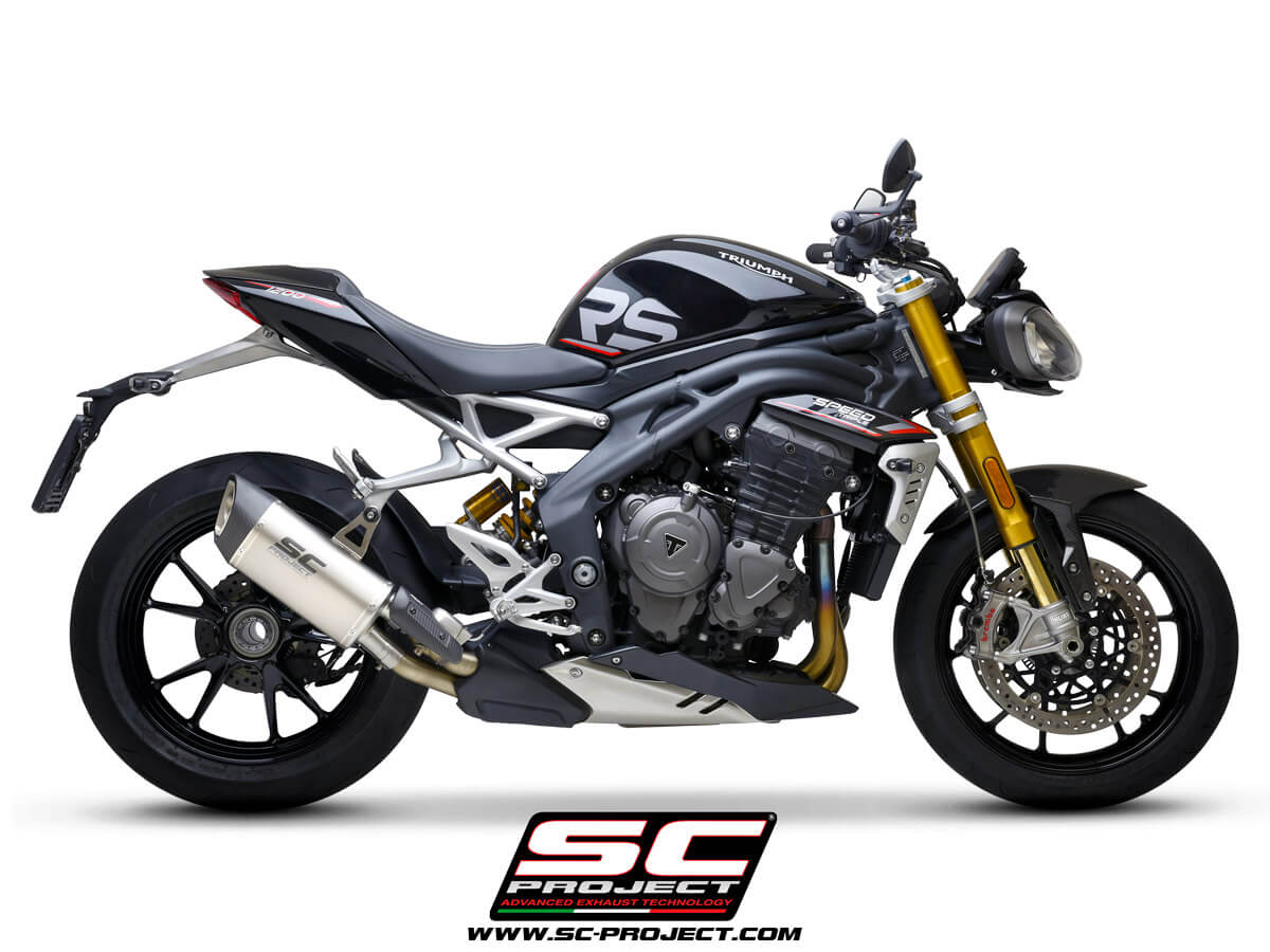 TRIUMPH SPEED TRIPLE 1200 RS/RR 21-24 - SC1-R GT MUFFLER